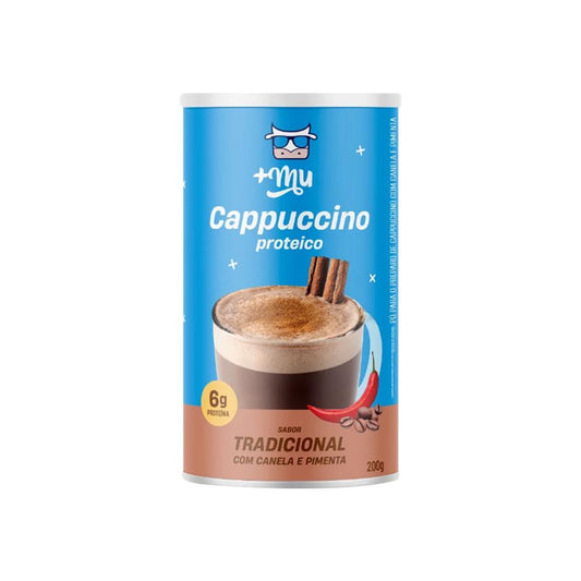 Cappuccino Proteico Canela e Pimenta 200g Mais Mu