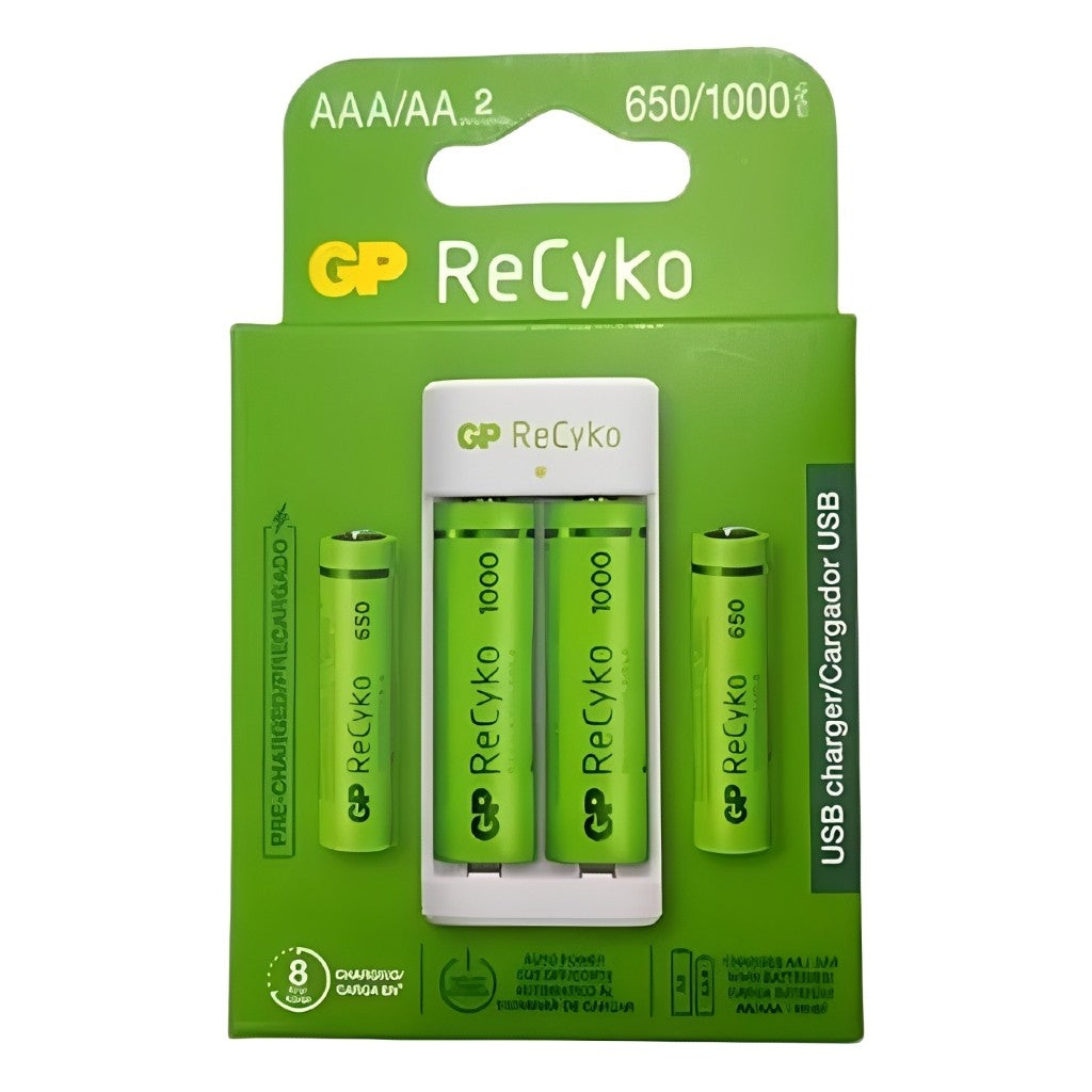 Carregador para Pilhas ReCyko AA/AAA GP