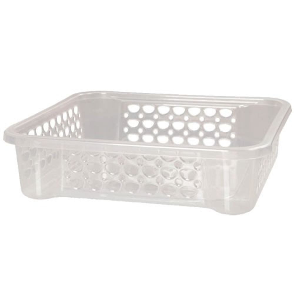 Cesta Empilhavel Plastico Tranparente 3,3l Sanremo