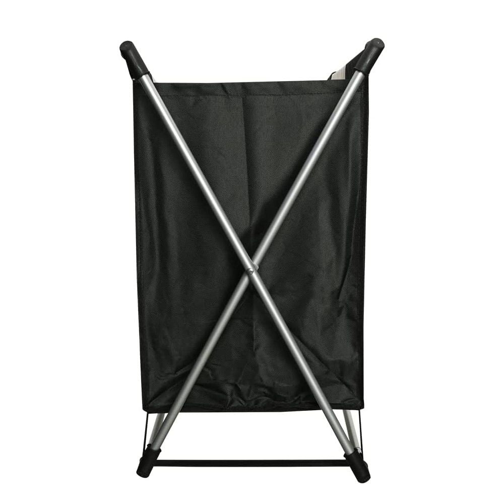 Cesto de Lavanderia Duplo Dobrável 60x35x55cm