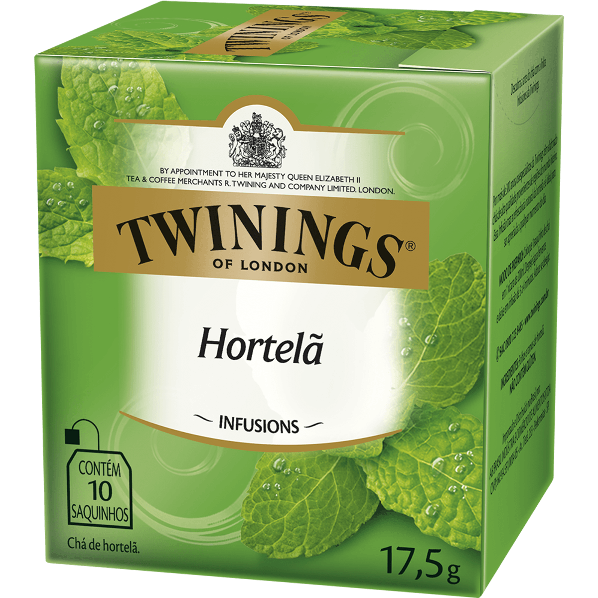 Chá de Hortelã com 10 Sachês 17,5g Twinings