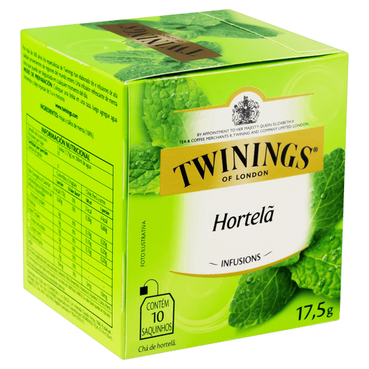 Chá de Hortelã com 10 Sachês 17,5g Twinings