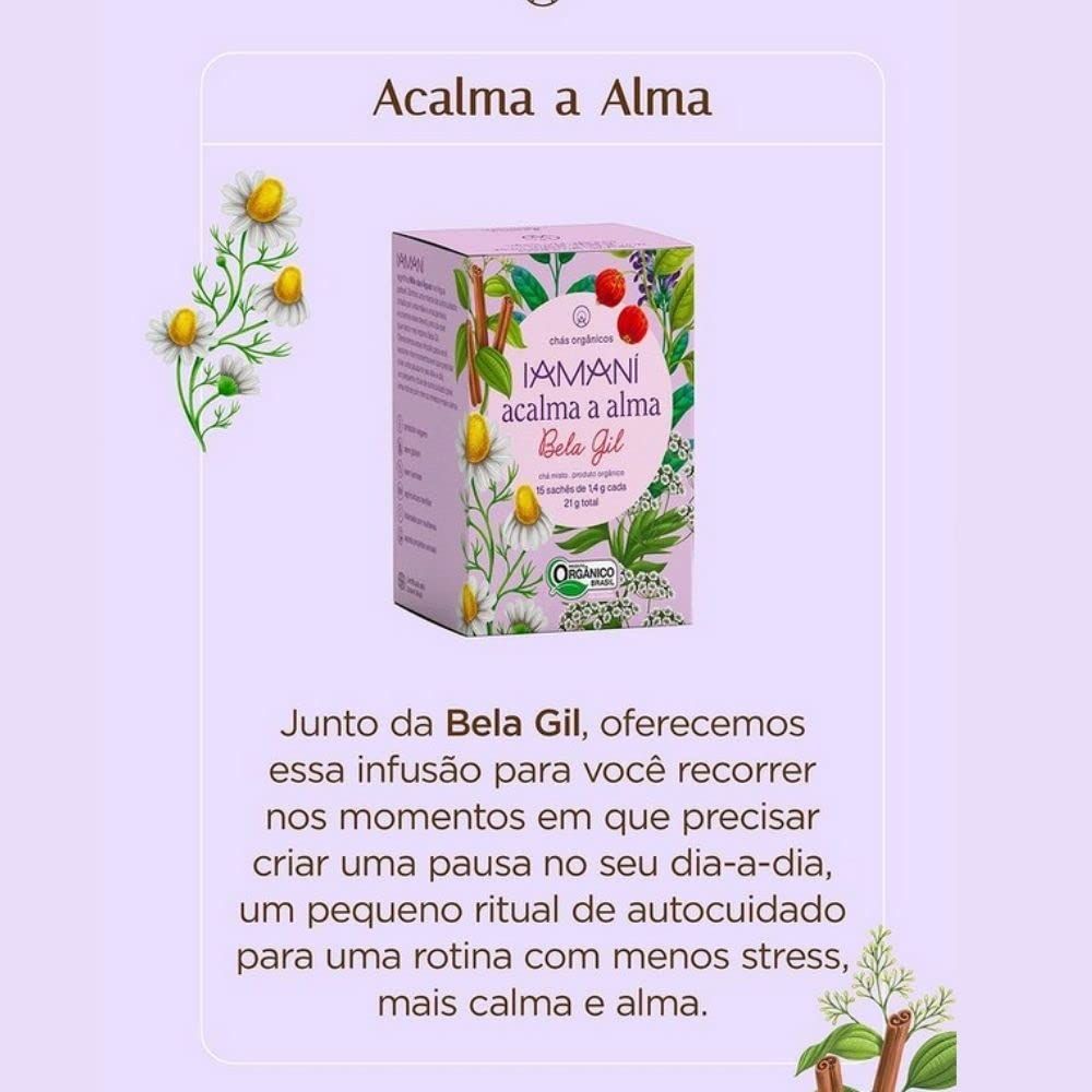 Cha Organico Acalma A Alma 22g