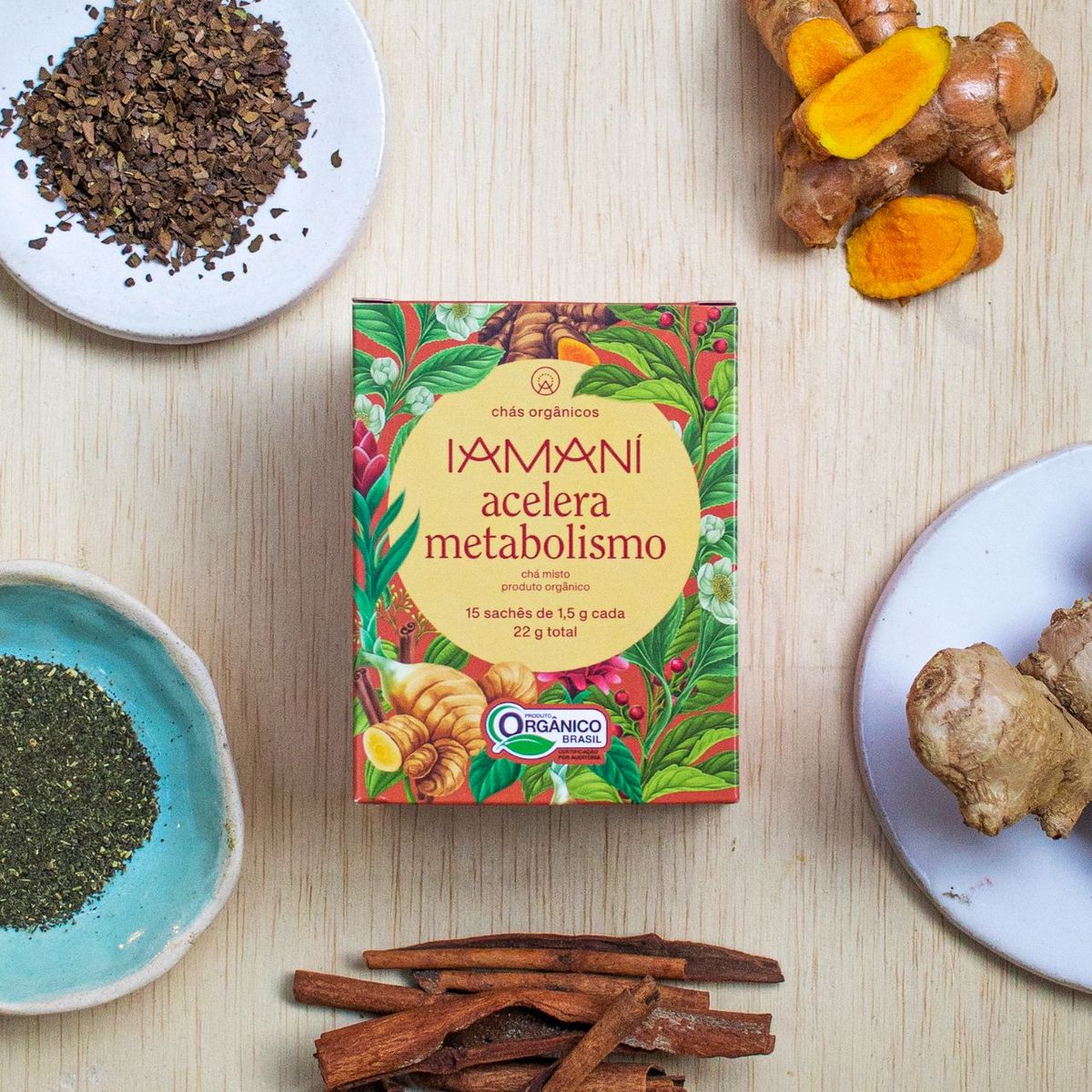 CHA ORGANICO ACELERA METABOLISMO 22G
