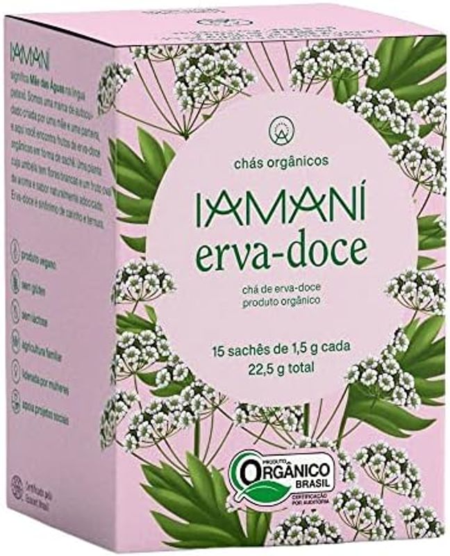 Cha Organico Erva Doce 22g