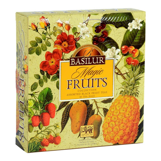 Chá Preto de Frutas Sortidas 80g Basilur