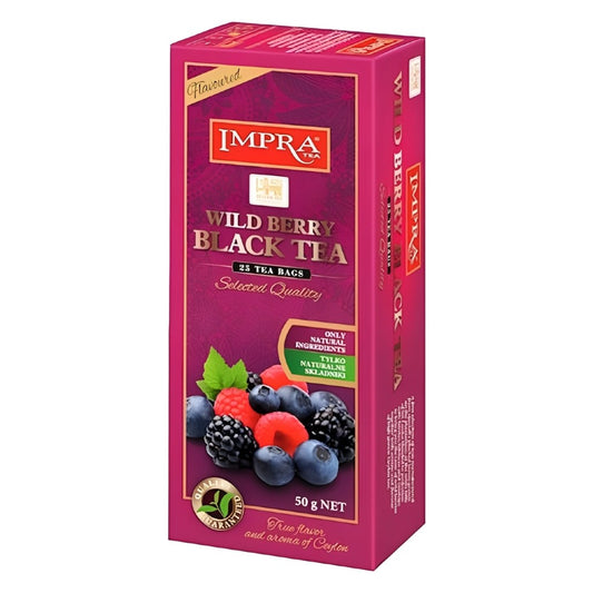 Chá Preto Frutas Silvestres 50g Impra Tea