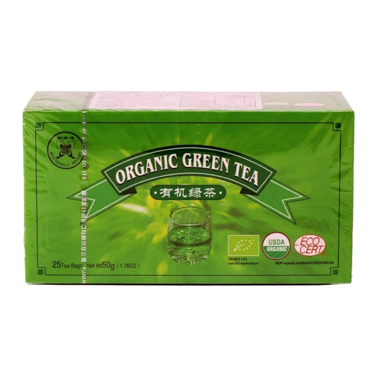 Chá Verde Orgânico 25 Sachês 50g Fujian