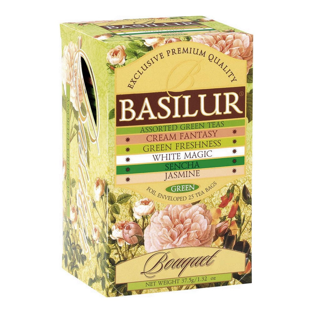 Chá Verde Sabores Sortidos 37,5g Basilur