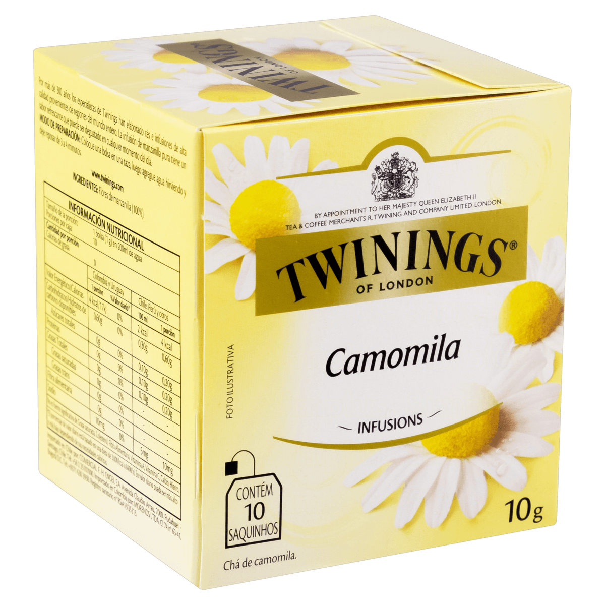 Chá Camomila com 10 Sachês 10g Twinings