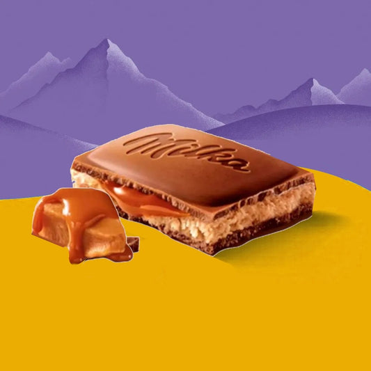 Chocolate ao Leite Caramelo 100g Milka