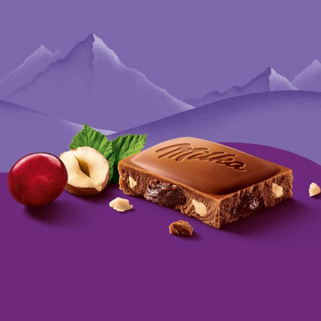 Chocolate ao Leite Raisins and Nuts 90g Milka