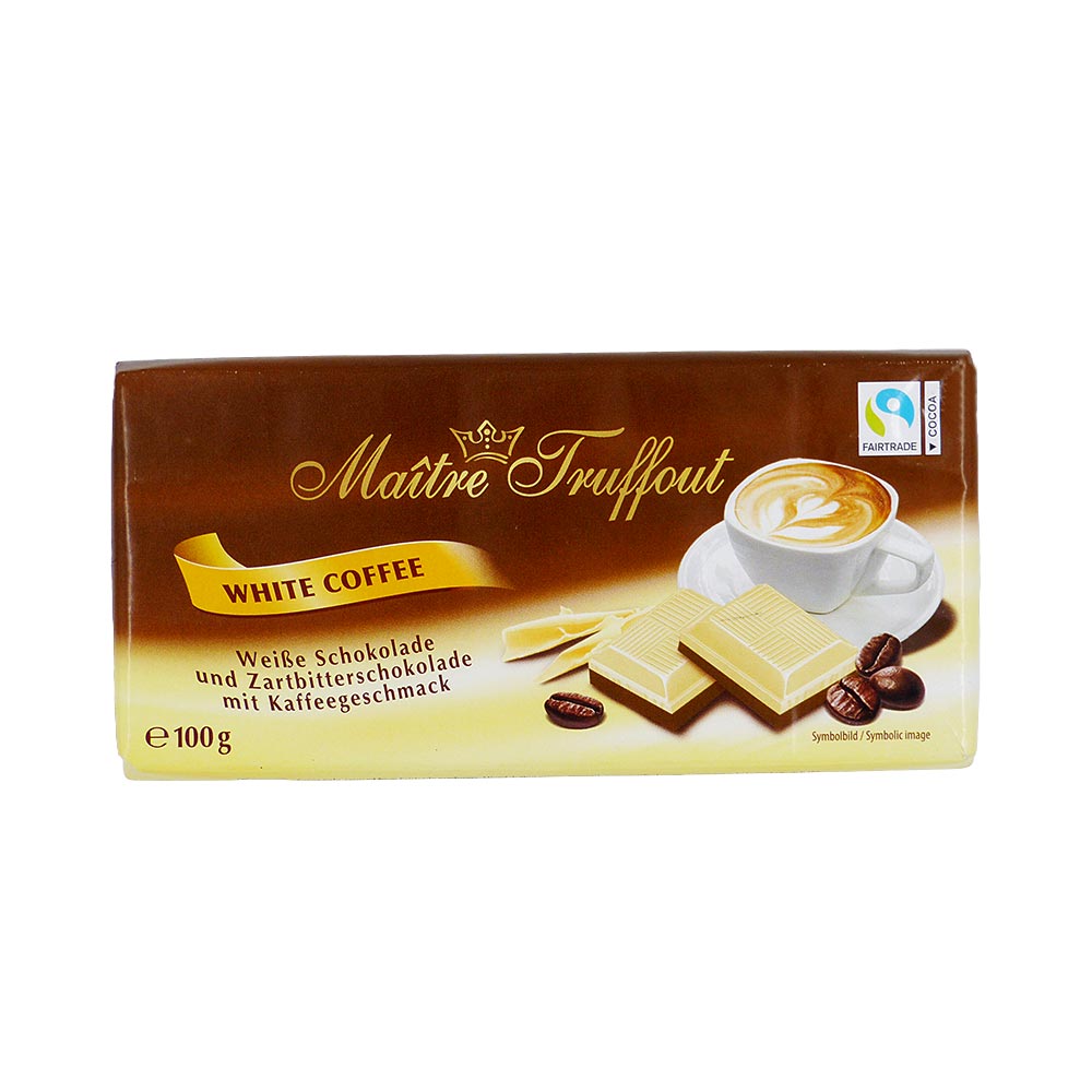 Chocolate Branco com Café 100g Maitre Truffout