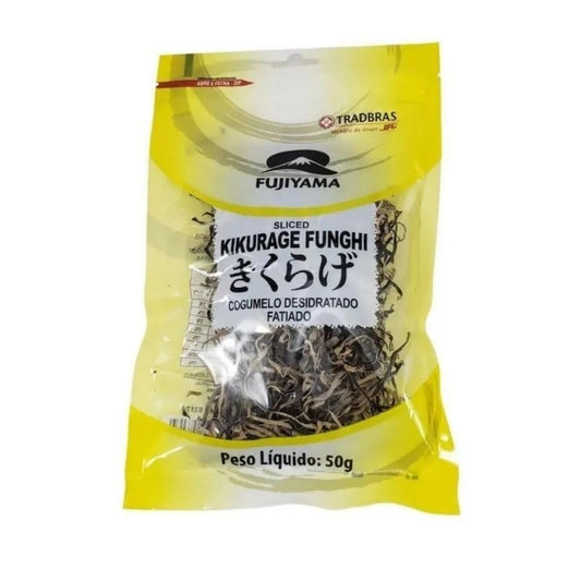 Cogumelo Desidratado Fatiado Kikurage Funghi 50g