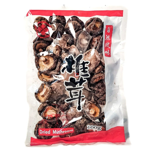 Cogumelo Shitake Seco Inteiro 100g Fuzhou