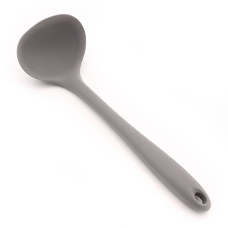 Concha Terrina de Silicone Cinza Claro 28x8,5x7cm