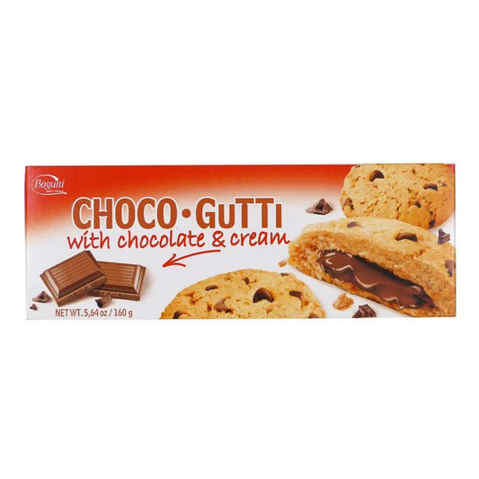 Cookies Choco Gutti de Chocolate Cream 160g Bogutti
