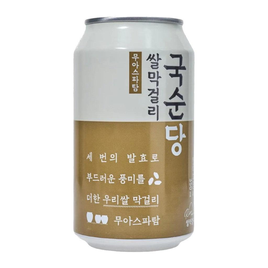Coquetel Alcoólico Coreano Makgeolli Original 350ml Kook Soon Dang