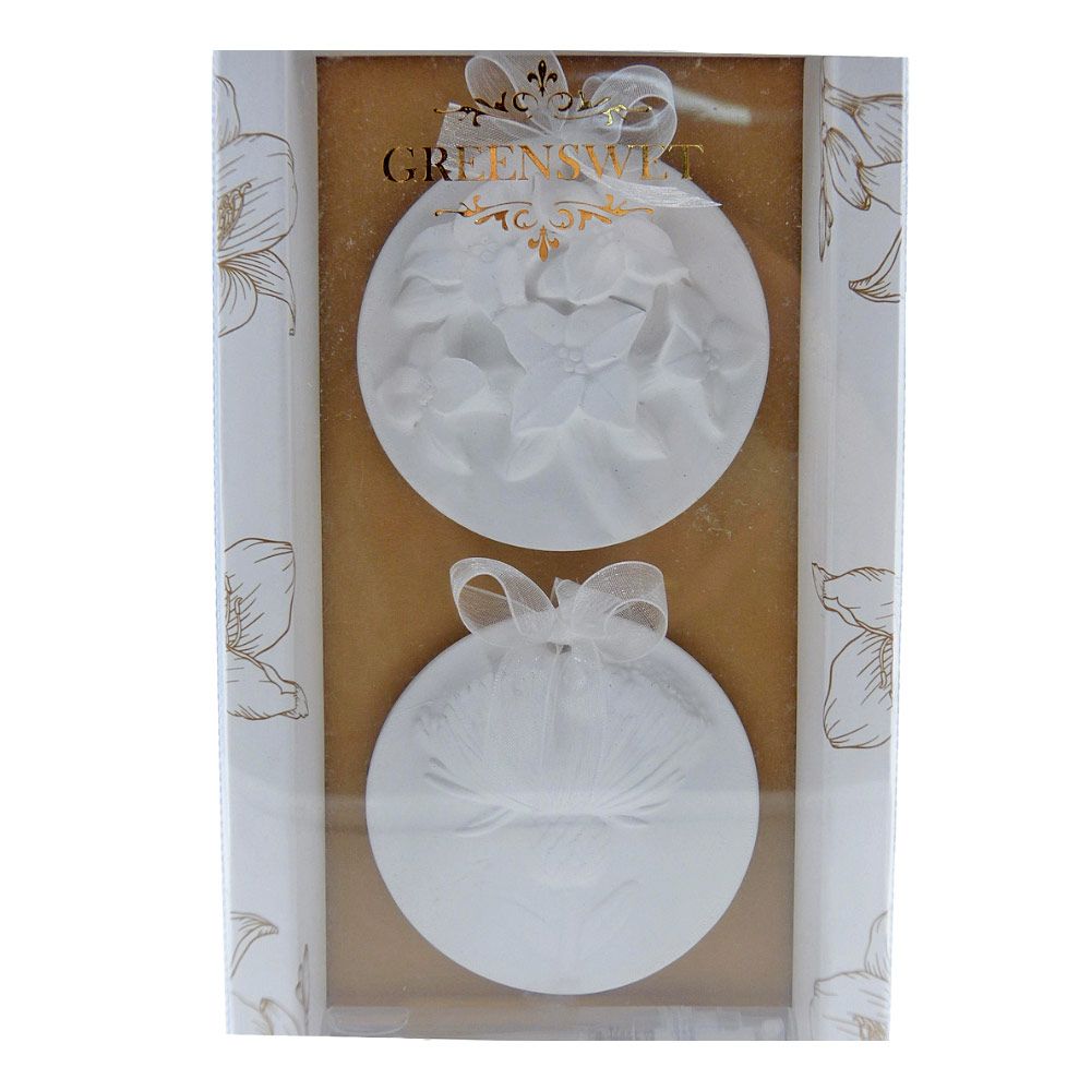 Gesso Bolacha Flor Framboesa e Jasmim