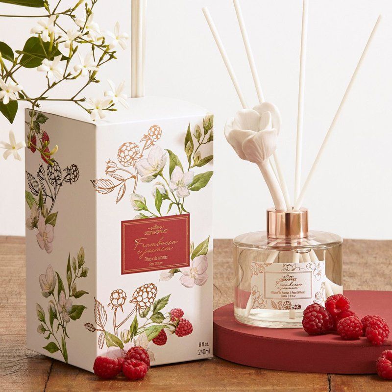 Difusor de Aroma Framboesa e Jasmim 240ml