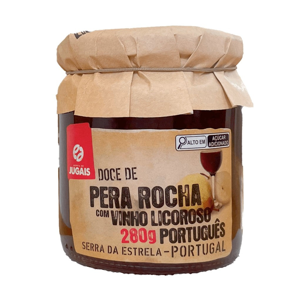 Doce de Pera Rocha com Vinho do Porto 280g Quinta De Jugais