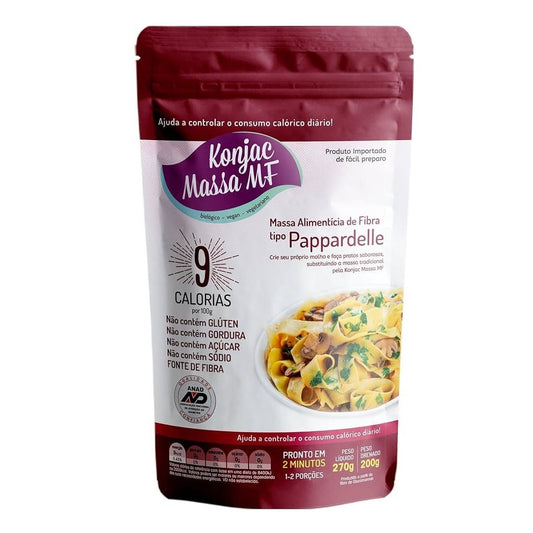 Massa Konjac Tipo Pappardelle 270g Konjac Massa MF
