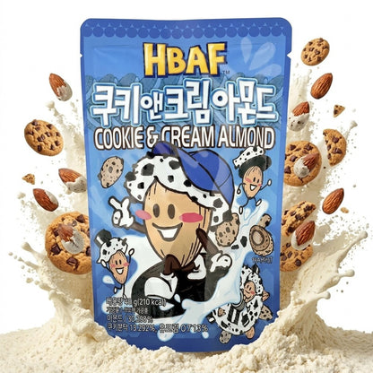 Snack de Amêndoas HBAF Cookie Cream 40g Empório Daruma