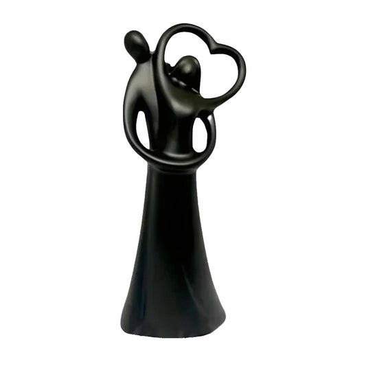 Enfeite Porcelana Preto de Casal Martins