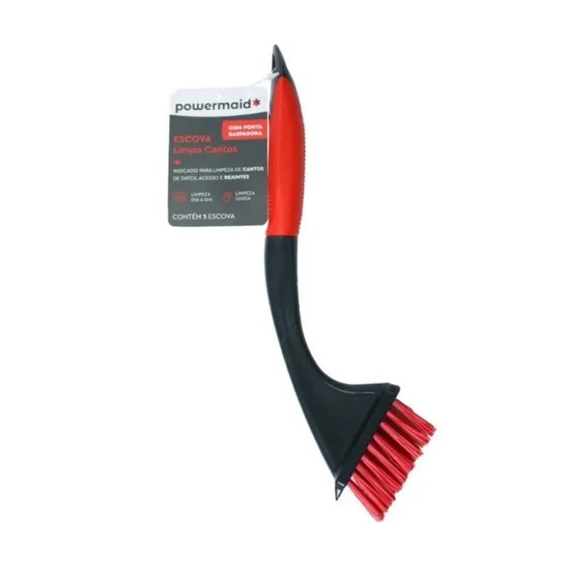 Escova Limpa Cantos com Ponta Raspadora Powermaid