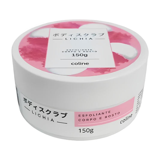 Esfoliante Corpo e Rosto Lichia 150g Coline