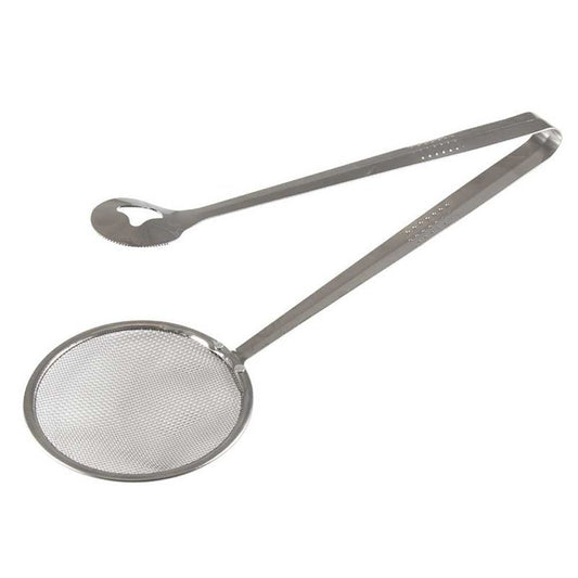 Espatula para Fritura com Pegador em Inox