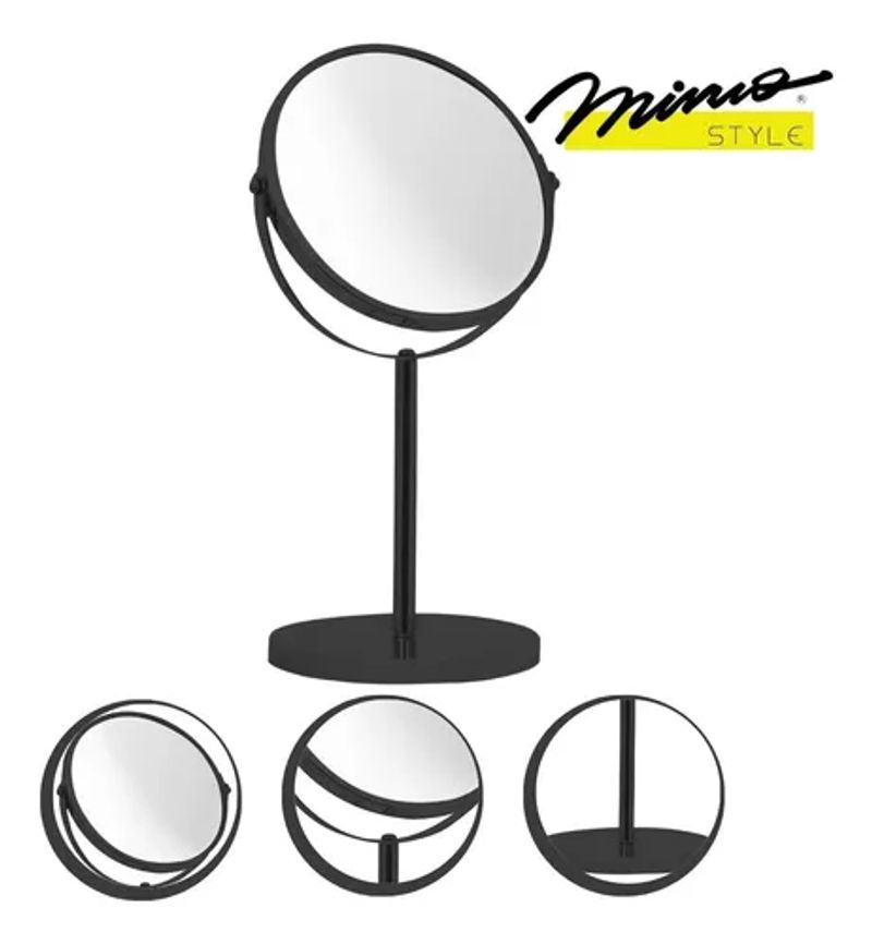 Espelho de Aumento com Base Onix