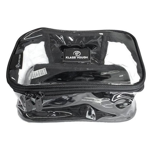 Necessaire Crystal com Porta Transparente Klass Vough