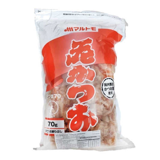 Flocos de Peixe Bonito Seco Katsuobushi 70g Marutomo