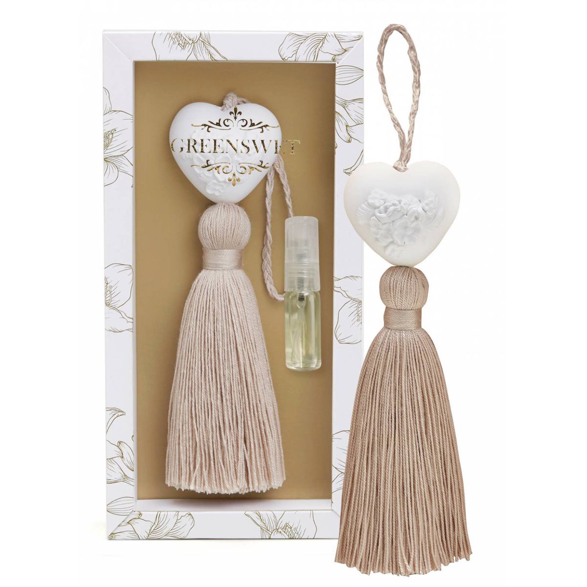 Gesso Perfumado Pingente Bege Escuro Verbena