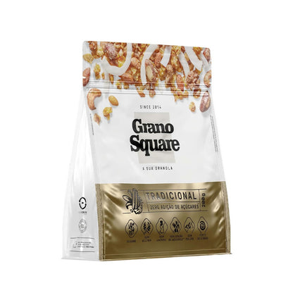 Granola Tradicional Zero Açucar 200g Grano Square