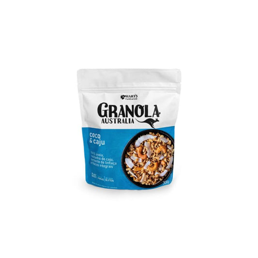 Granola Australia Coco/Caju 300g Harts Natural