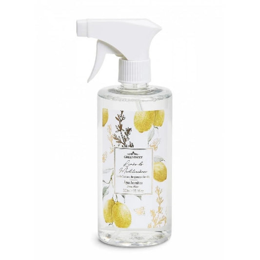 Água Aromática de Limão do Mediterrâneo 500ml Greenswet