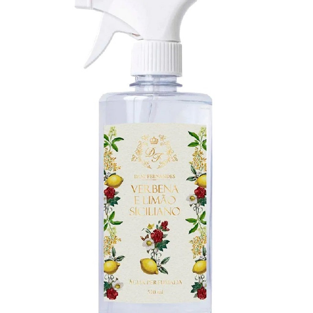 Água Perfumada Verbena e Limão Siciliano 510ml Dani Fernandes