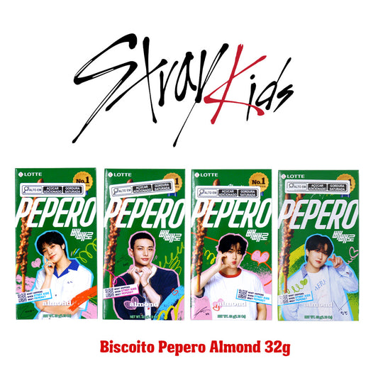 Kit com 4 unidades Pepero Stray Kids - Almond