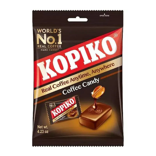 Kit com 3 pacotes de Balas Sabor Café 120g - Kopiko