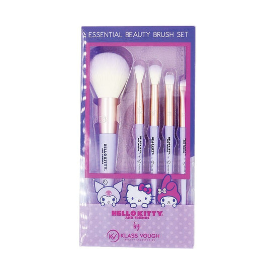 Kit com 5 Pincéis Hello Kitty
