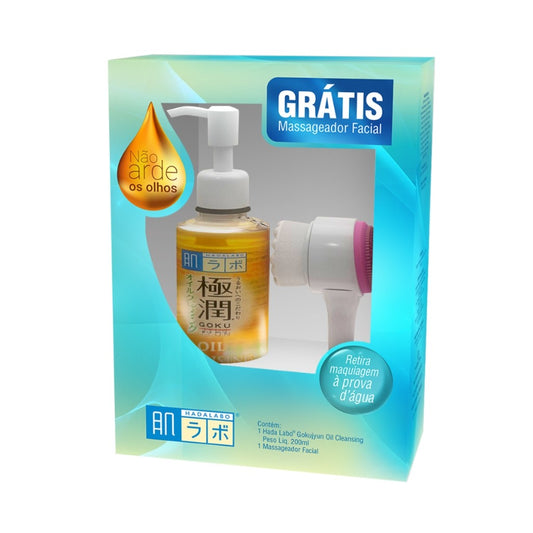 Kit Limp 02 Cleasing Oil Massageador Facial 200ml Hada Labo