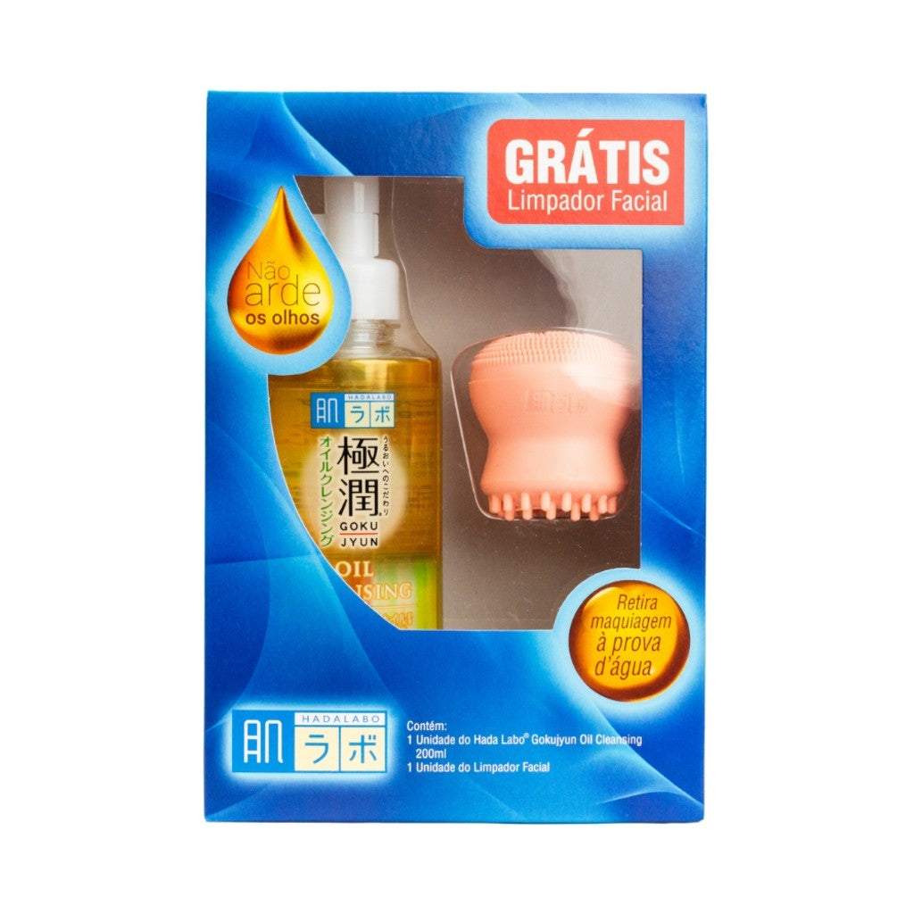 Kit Limp Cleasing Oil Limpador Facial 200ml Hada Labo