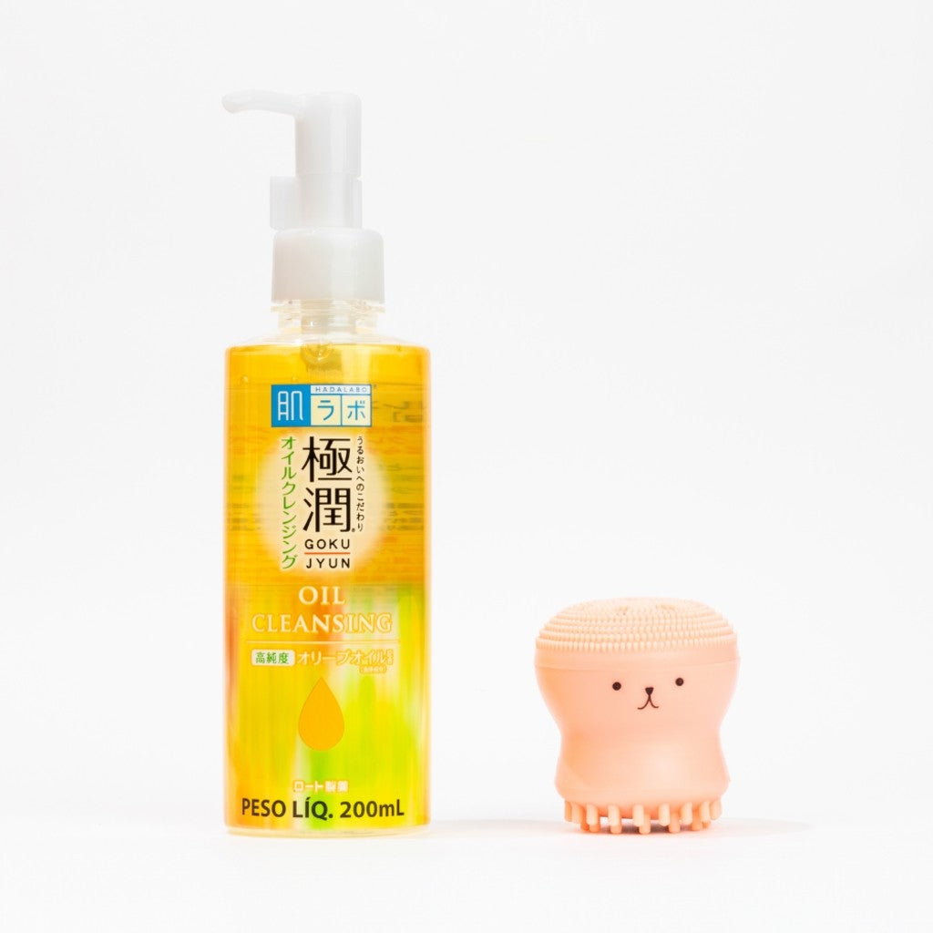 Kit Limp Cleasing Oil Limpador Facial 200ml Hada Labo