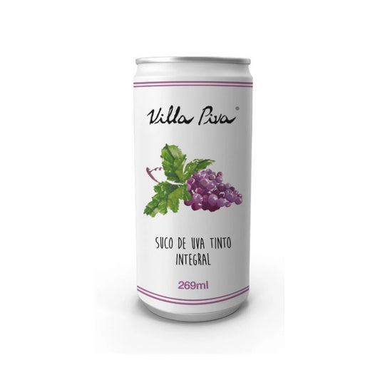 Suco de Uva Integral Villa Piva Lata 269ml