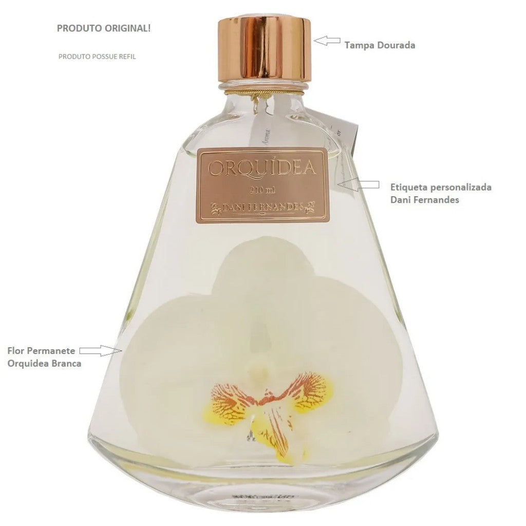 Óleo Difusor de Orquídea 210ml Dani Fernandes