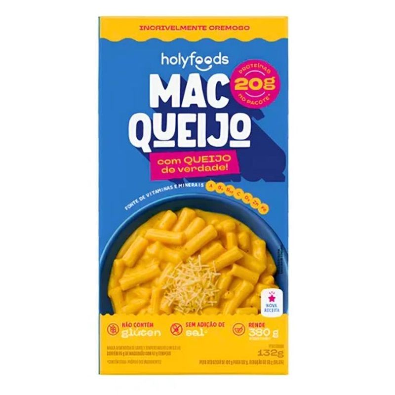 Mac Queijo 132g Holyfoods