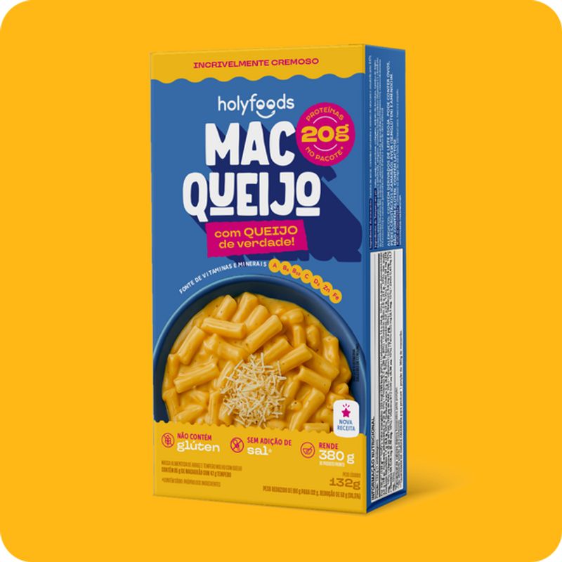 Mac Queijo 132g Holyfoods
