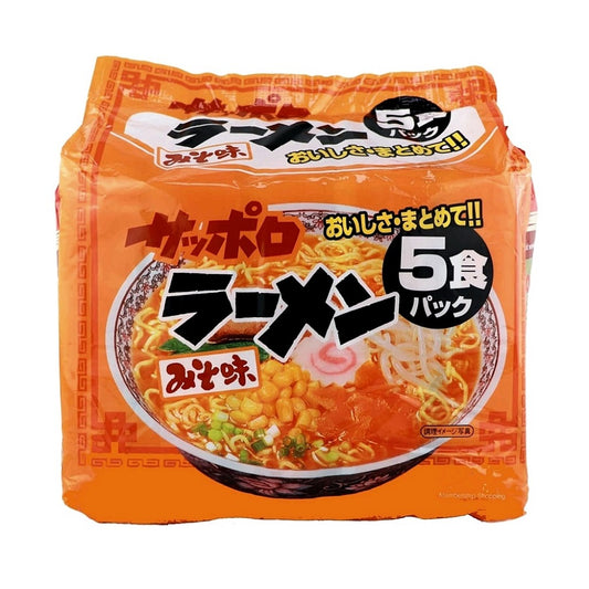 Macarrão Instantâneo Sunaoshi Sabor Missô 5 Unidades 420g